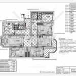 10. План полов: дизайн проект квартиры в Люберцах 2019