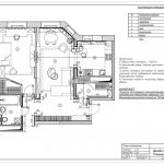 План плинтусов в дизайн проекте Малиевой Татьяны, Лобня