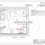 План розеток из дизайн проекта Малиевой Татьяны в Лобне 2019