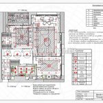 План освещения в дизайн проекте Малиевой Татьяны в ЖК Савеловский Сити, Москва 2018