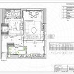 План дверей в дизайн проекте Малиевой Татьяны в ЖК Савеловский Сити, Москва 2018