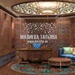 Дизайн кабинета в арабском стиле