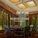 Столовая в стиле прованс