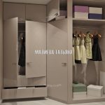 3D визуализация гардеробной от Малиевой Татьяны, Лобня 2018