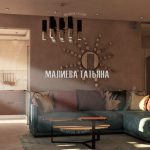 3D визуализация гостиной от Малиевой Татьяны в Лобне