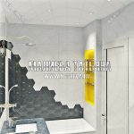 3d визуализация ванной комнаты к дизайн проекту в ЖК Эталон Сити Малиева Татьяна