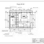 5 разрез гостиной в панельном доме Мытищи 2018 В1-В1