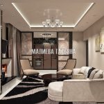 Дизайнерская гостиная в Савеловский City от Малиевой Татьяны