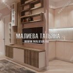 Дизайн гостиной в квартире Мытищи (Пироговская Ривьера)