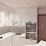 светлая кухня с белыми фасадами Мытищи