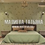 Дизайн спальни в 2018 году от Малиевой Татьяны